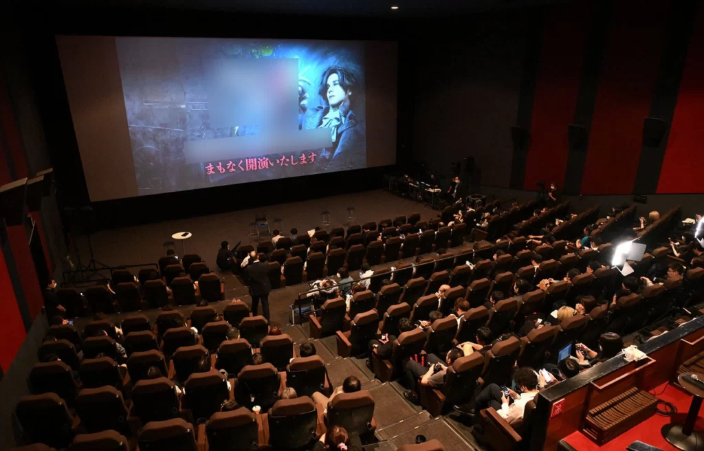 映画館貸切イベントの様子